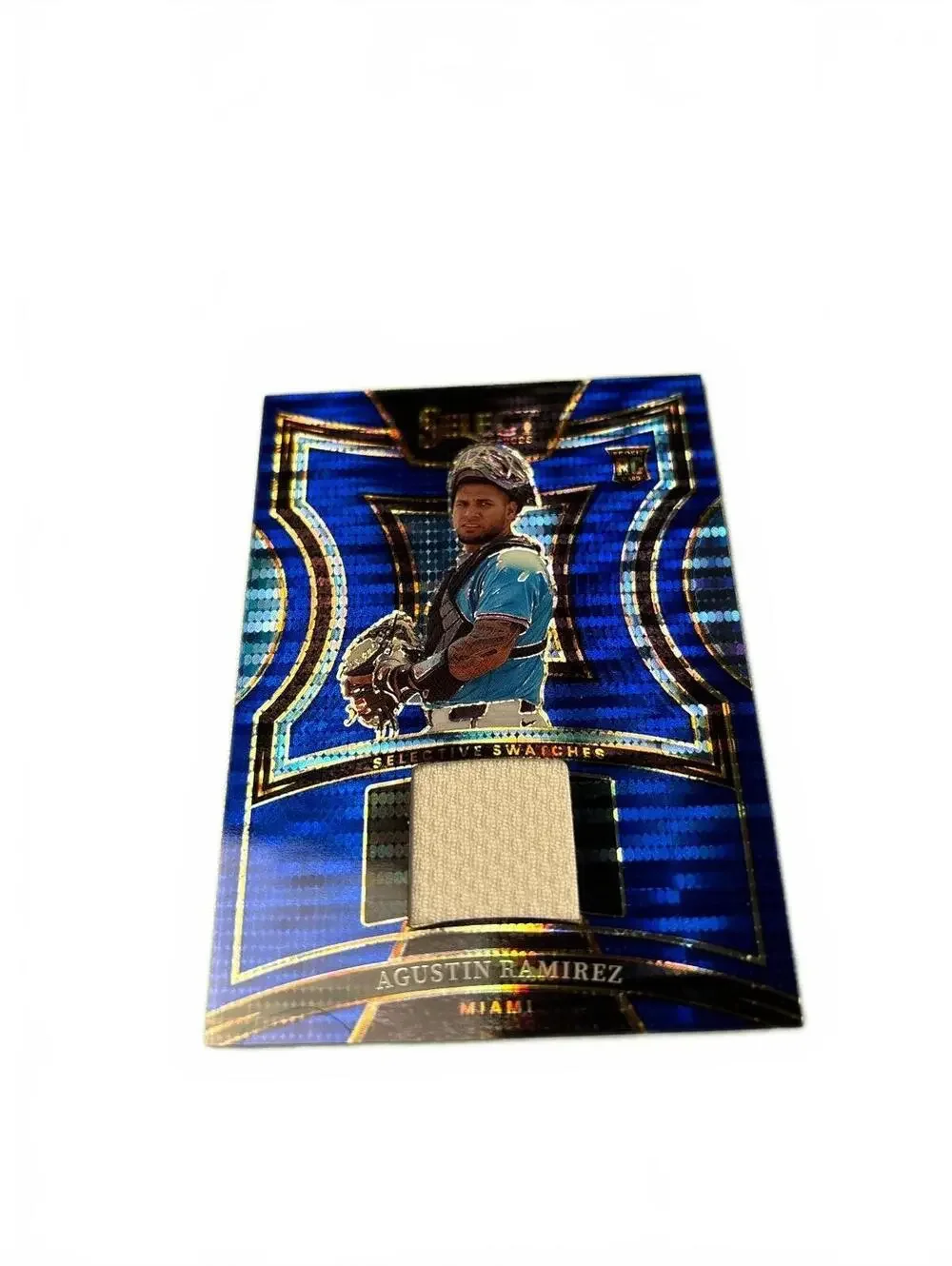 2025 Panini Select Agustin Ramirez RC Blue Prizm Swatch
